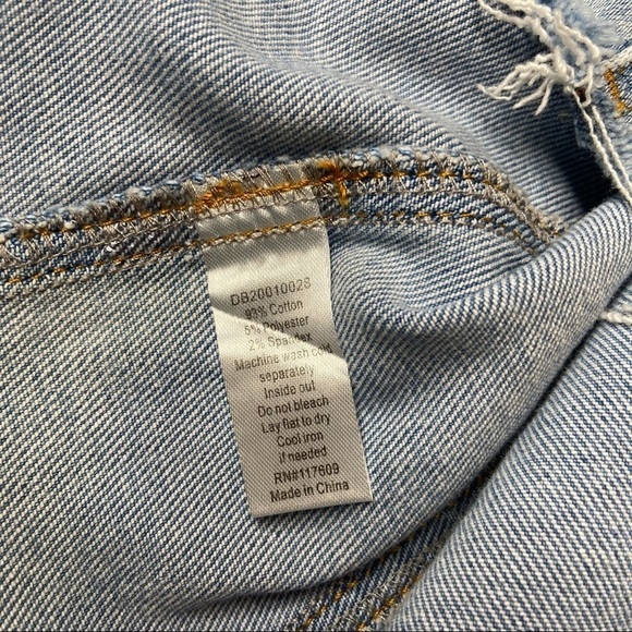 DownEast Denim Skirt with Suspenders Size S - Picture 8 of 11